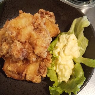 鶏のから揚げ～甘辛タルタル～